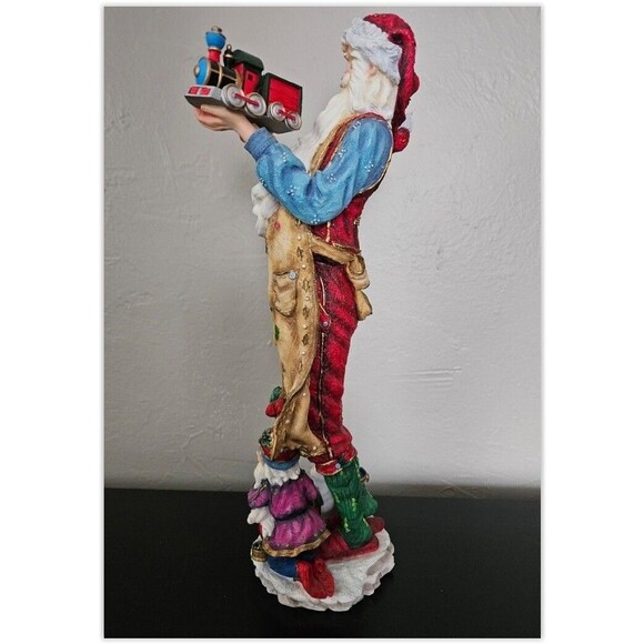 Vintage Lenox 2002 Pencil Santa "The Toy Maker" Pencil Santa Collection NEW - Picture 6 of 14